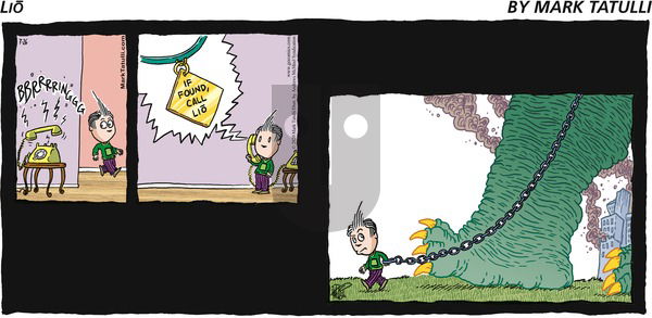 Lio on Sunday July 26, 2020 Comic Strip