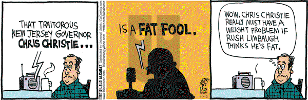 La Cucaracha on Tuesday November 13, 2012 Comic Strip