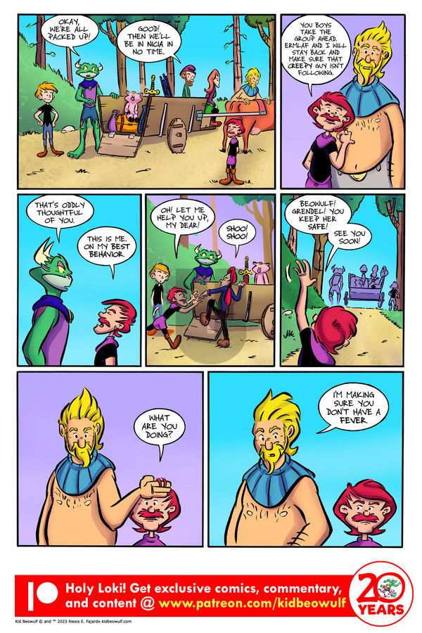Kid Beowulf - Monday November 27, 2023 Comic Strip