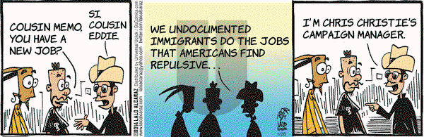 La Cucaracha on Tuesday January 28, 2014 Comic Strip