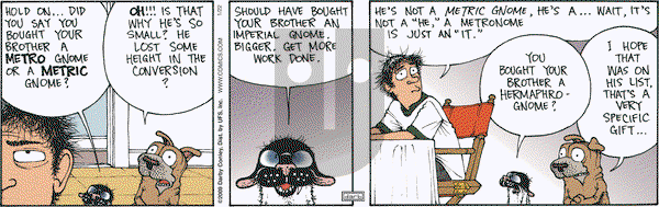Get Fuzzy on Thursday January 22, 2009 Comic Strip