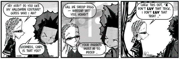 The Boondocks on Wednesday May 28, 2014 Comic Strip