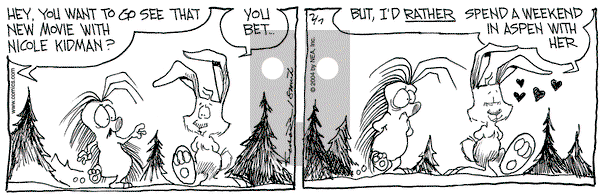 The Grizzwells on Saturday February 7, 2004 Comic Strip