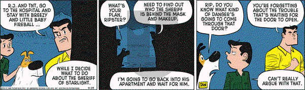 Rip Haywire on Thursday September 28, 2017 Comic Strip