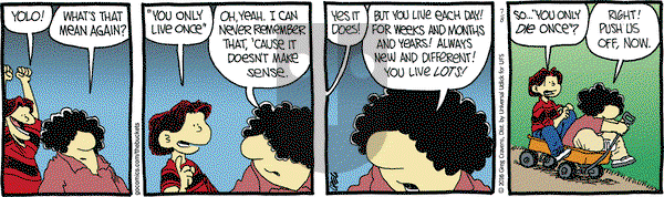 The Buckets on Friday July 8, 2016 Comic Strip