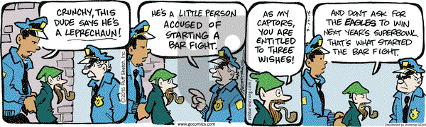 JumpStart on Tuesday March 17, 2015 Comic Strip