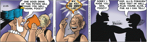 Alley Oop on Monday February 26, 2018 Comic Strip