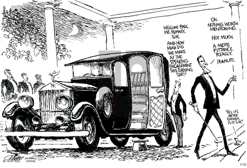 Pat Oliphant on Thursday January 19, 2012 Comic Strip