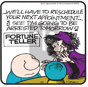 Ziggy - Wednesday August 8, 2007 Comic Strip