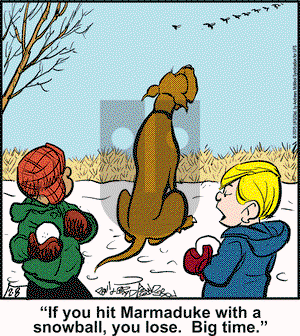 Marmaduke - Saturday February 8, 2025 Comic Strip