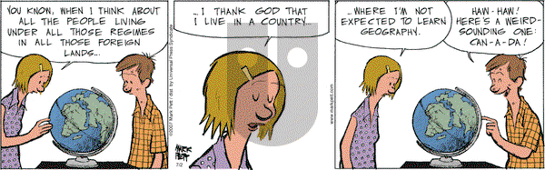Lucky Cow on Monday July 2, 2007 Comic Strip