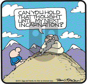Ziggy - Thursday February 4, 2010 Comic Strip
