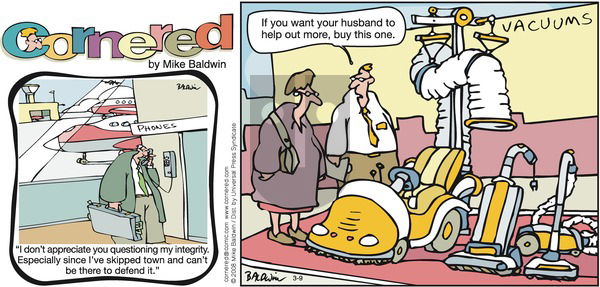Cornered on Sunday March 30, 2008 Comic Strip