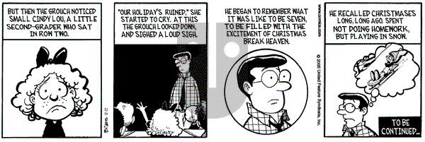 Grand Avenue on Thursday December 22, 2005 Comic Strip