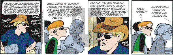 Doonesbury - Wednesday January 19, 2005 Comic Strip