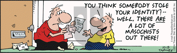 Frank and Ernest on Monday October 13, 2014 Comic Strip