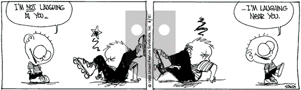 The Buckets on Monday June 21, 1999 Comic Strip