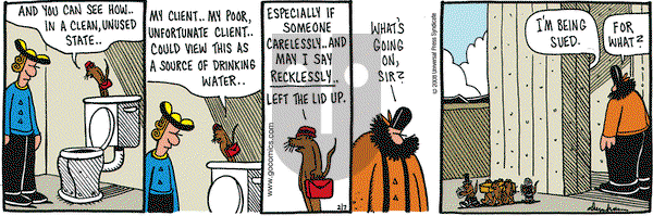 Overboard on Thursday February 7, 2008 Comic Strip