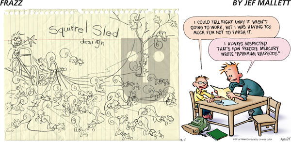 Frazz - Sunday December 4, 2011 Comic Strip