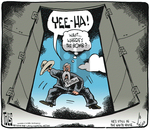Tom Toles on Thursday September 12, 2019 Comic Strip