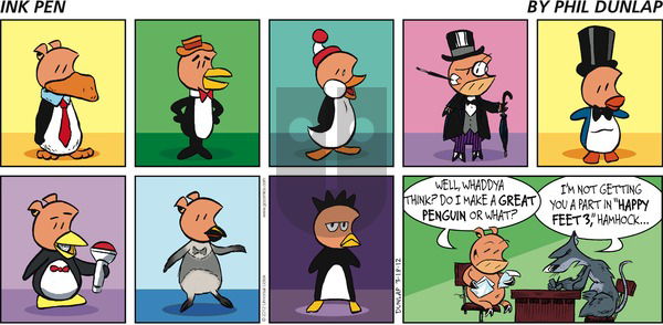 Ink Pen on Sunday March 18, 2012 Comic Strip