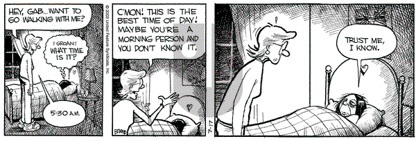 Grand Avenue on Thursday July 17, 2003 Comic Strip
