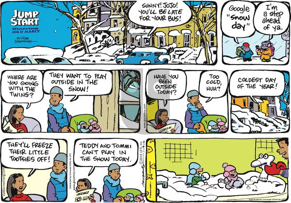 JumpStart on Sunday January 19, 2014 Comic Strip