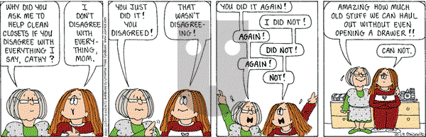 Cathy Classics on Friday October 19, 2001 Comic Strip
