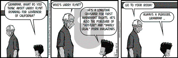 The Boondocks on Thursday March 17, 2011 Comic Strip