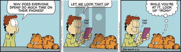 Garfield on Tuesday March 12, 2019 Comic Strip
