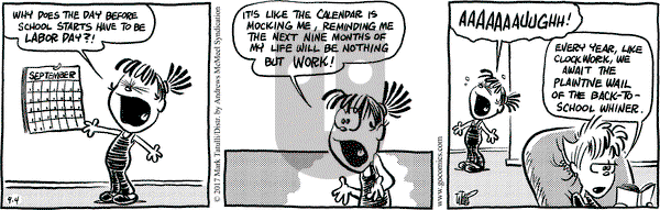 Heart of the City on Monday September 4, 2017 Comic Strip
