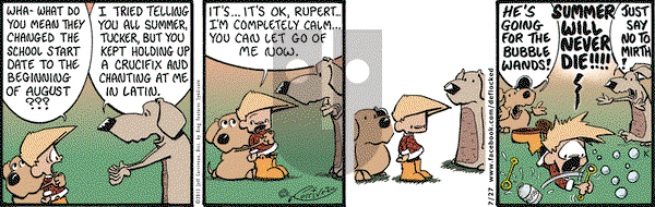DeFlocked on Saturday July 27, 2013 Comic Strip