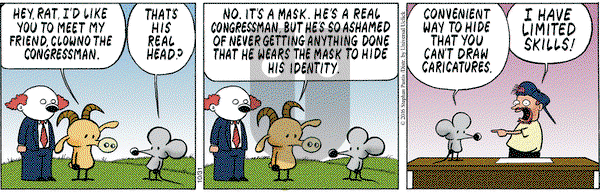 Pearls Before Swine on Monday October 31, 2016 Comic Strip