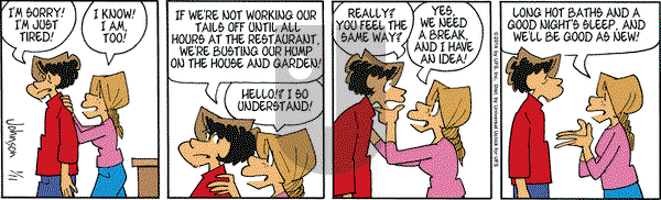 Arlo and Janis on Saturday January 11, 2014 Comic Strip