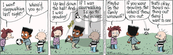 Cul de Sac on Saturday March 8, 2025 Comic Strip