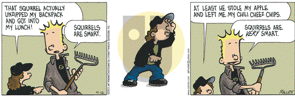 Frazz - Saturday April 12, 2003 Comic Strip