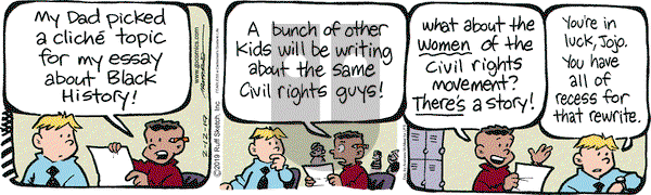 JumpStart on Tuesday February 12, 2019 Comic Strip