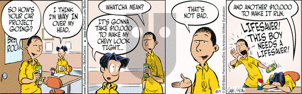 Baldo on Thursday August 1, 2019 Comic Strip