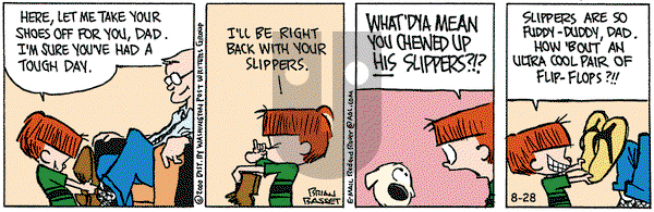 Red and Rover - Monday August 28, 2000 Comic Strip