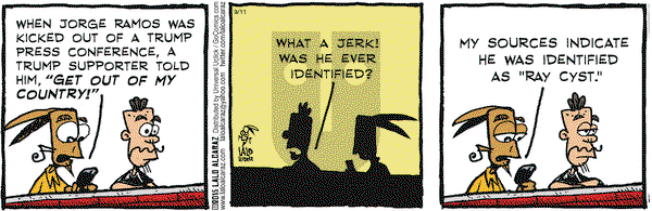 La Cucaracha on Friday September 11, 2015 Comic Strip