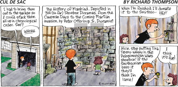 Cul de Sac on Sunday July 10, 2011 Comic Strip