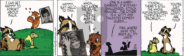 Over the Hedge on Saturday October 25, 2008 Comic Strip