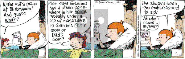 Cul de Sac on Saturday April 24, 2010 Comic Strip