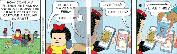 Nancy on Monday November 9, 2020 Comic Strip