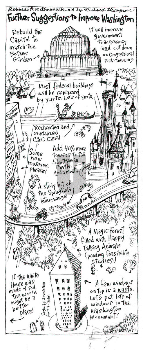 Richard's Poor Almanac on Saturday April 11, 2015 Comic Strip