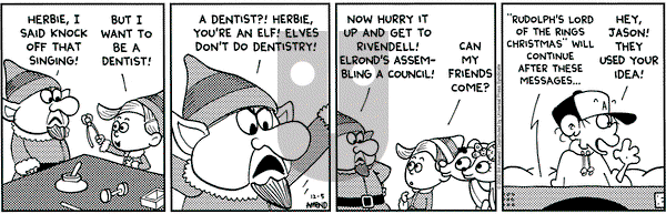 FoxTrot on Thursday December 5, 2002 Comic Strip