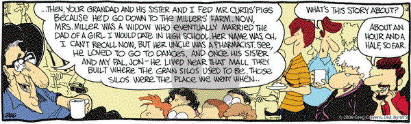 The Buckets on Thursday November 12, 2009 Comic Strip