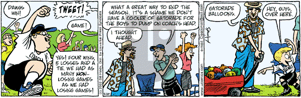 Cleats - Monday May 20, 2002 Comic Strip
