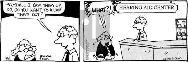 Lola on Thursday March 16, 2006 Comic Strip