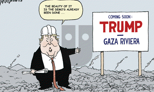 Robert Ariail on Saturday February 8, 2025 Comic Strip